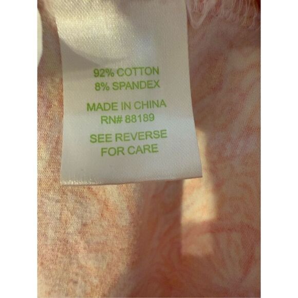 Lilly Pulitzer Kelsea Dress in Ten Speed Bicycle Print Sz XS Orange Pink - Picture 9 of 9